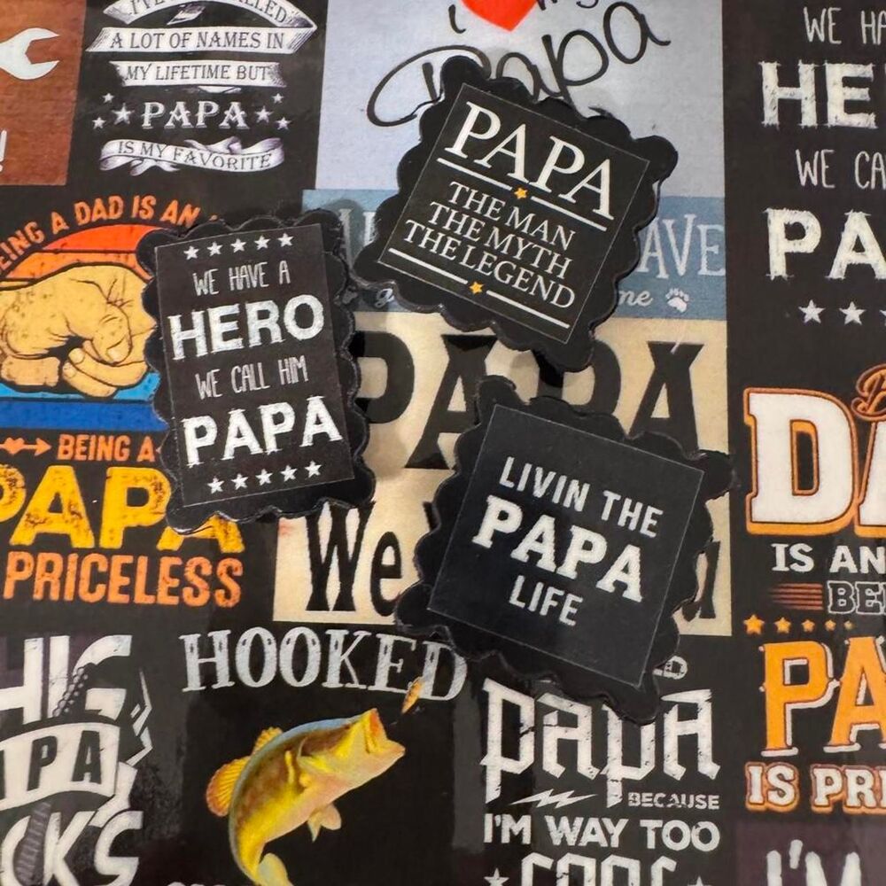 Papa picture frame bundle